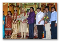 Prabhu Daughter Wedding Reception - Images