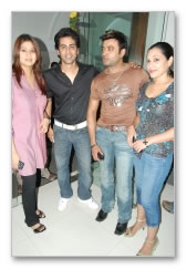 Star couples launch gym - images