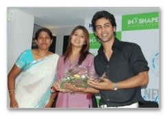 Star couples launch gym - images