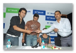 Star couples launch gym - images