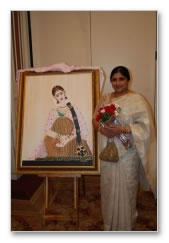 Sri Priyas art exhibition  - images