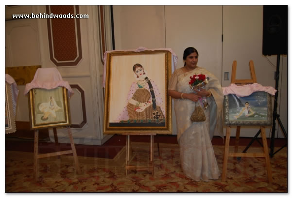 Sri Priyas art exhibition  - images