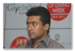 Suriya/Shriya experience the Joy of Giving - images