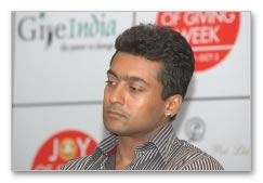 Suriya/Shriya experience the Joy of Giving - images