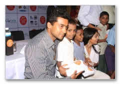 Suriya/Shriya experience the Joy of Giving - images
