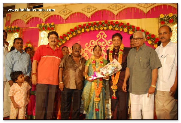 T.P.Gajendran Daughter Reception - Images