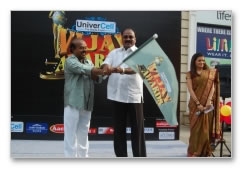 Vijay awards bus flagged off - Images