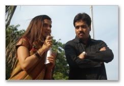 Vijay awards bus flagged off - Images