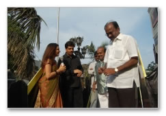 Vijay awards bus flagged off - Images