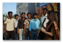 Vijay awards bus flagged off - Images