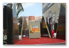 Vijay awards bus flagged off - Images