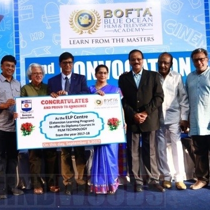 Celebrities Nasser, Bhagyaraj, Adoor Gopalakrishnan and Dhananjayan speeches at BOFTA 2nd year convocation event
