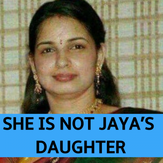 Jaya's 'secret daughter'