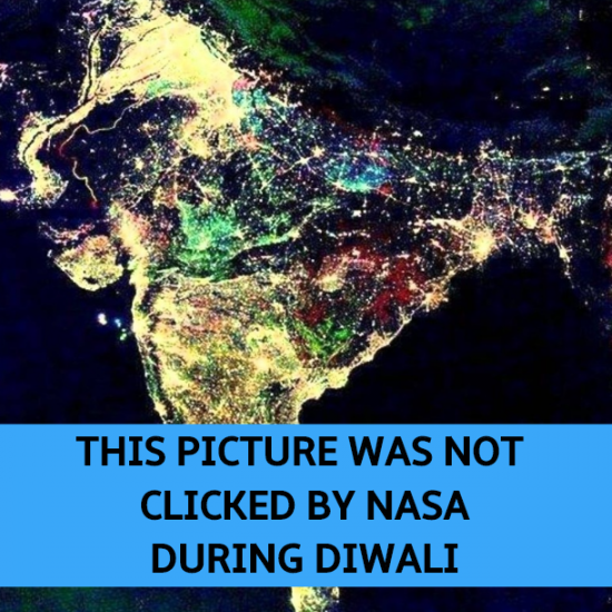 This is not India during Diwali