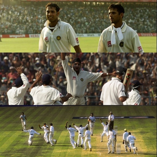 INDIA vs AUSTRALIA, KOLKATA, 2001