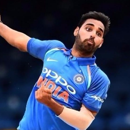 Bhuvneshwar Kumar - 22 nd position