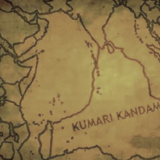Borders of Kumari Kandam