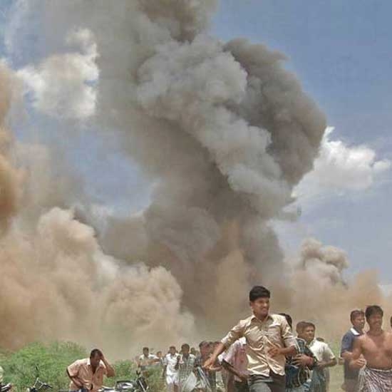 Sivakasi factory explosion - 2012
