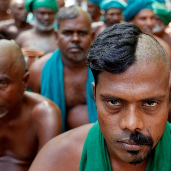 Delhi farmers protest 2017