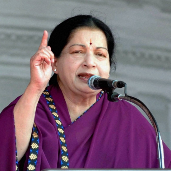 J Jayalalithaa