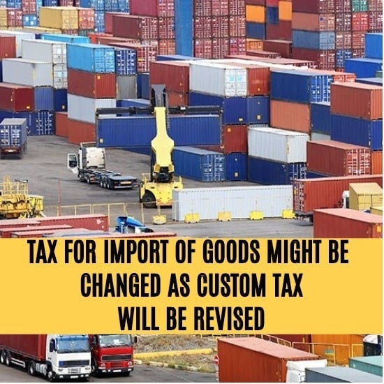 Tax on import of goods