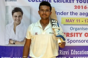 19-year-old scores double century in 67 balls in T20 match