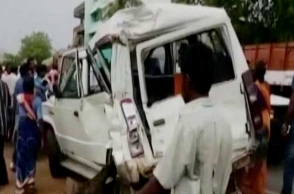 20 killed, 20 injured as truck ploughs into protesters