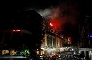 34 dead, 54 injured as gunman sets casino on fire