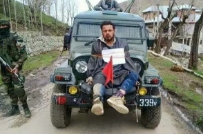 Army major was lying to save himself: Man who was tied to jeep