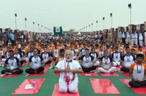 Around 23 Guinness Records set in Gujarat on Intl' Yoga Day