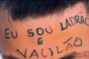 Brazil teen’s head tattooed with “I am a thief”