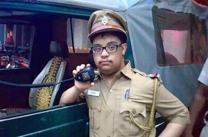 19-year-old with down syndrome becomes police for a day in Chennai