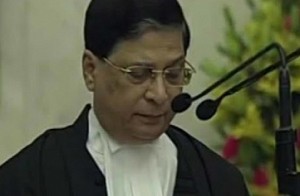 New Chief Justice of India sworn in