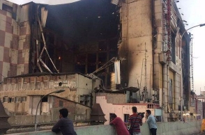 Chennai Silks building demolition begins
