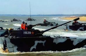 China develops world's fastest amphibious military vehicle
