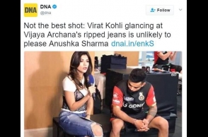 DNA trolled for publishing Kohli's photo with inappropriate caption