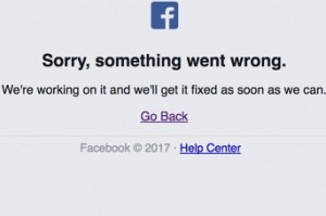 Facebook suffers outage on Tuesday morning