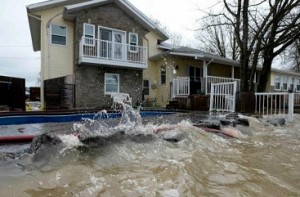 Floods drive nearly 1,900 from homes in Canada's Quebec