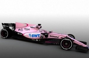 Force India reveals new pink colour scheme