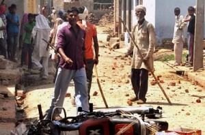 Violence eruptes in Saharanpur district