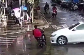 Man takes wrong turn, hit by car