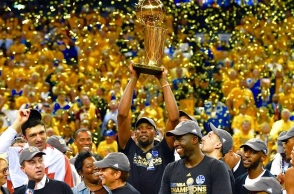 Golden State Warriors crowned as NBA Champions