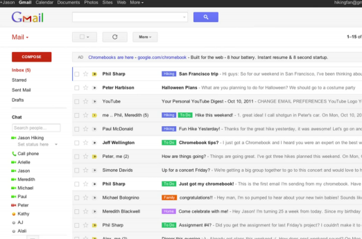 Google to stop personalised ads in Gmail