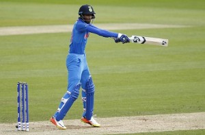 Hardik Pandya smashes the fastest fifty in an ICC ODI tournament final