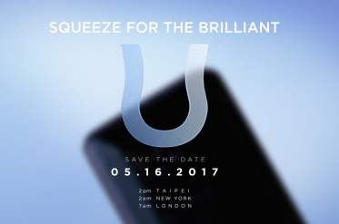 What is unique about HTC's latest squeezable phone?