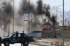 Huge explosion near Indian embassy in Kabul