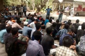 IIT Madras students stage protest against Sooraj attack