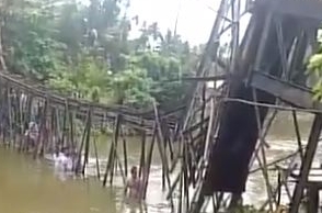 1 dead, 57 injured in iron bridge collapse in Kerala