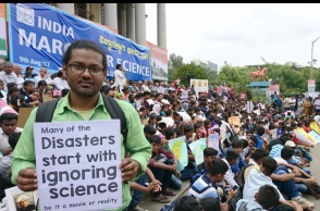 1000 people take part in “March for Science” in Bengaluru