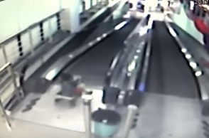 3-year-old boy falls down from mall’s escalator